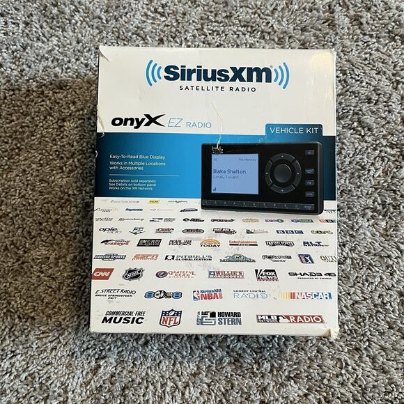 Sirius XM Onyx EZ Radio Vehicle Kit New Open Box - Picture 1 of 16